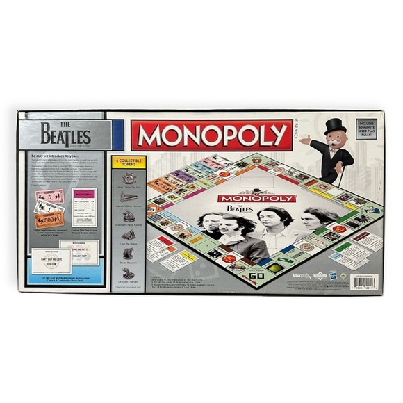 Monopoly THE BEATLES Collector's Edition Complete Game *Except 1 Fab Four Card* - Picture 5 of 6